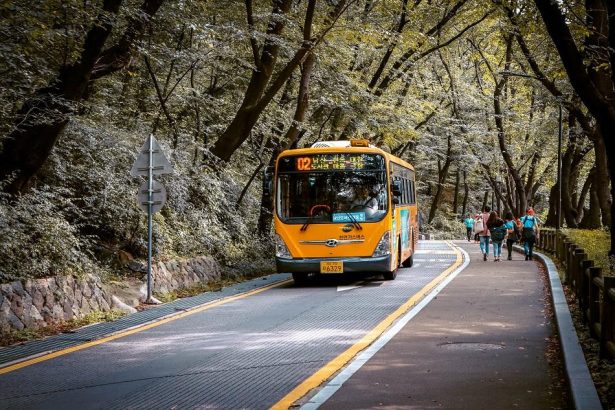 Cara Menuju Namsan Tower Menggunakan Bus