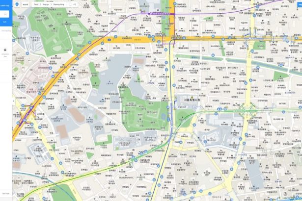 Naver Map dan Kakao Map