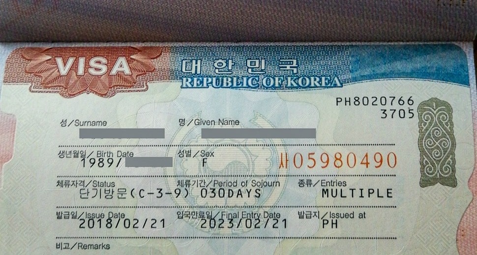 Visa Korea Selatan