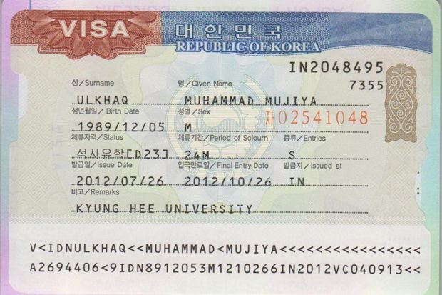 Visa Korea Selatan