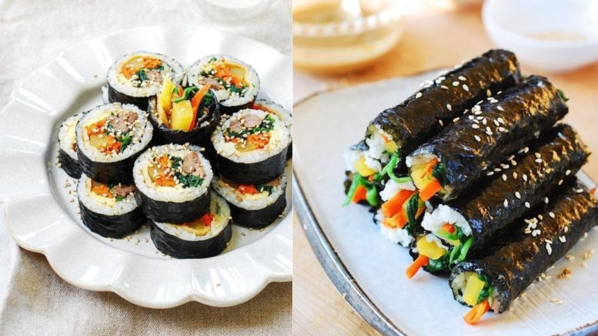 Cara Membuat Gimbap Lipat atau Folded Gimbap Viral