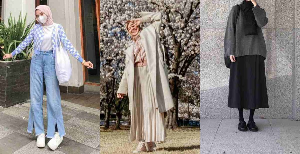 Gaya Berpakaian Kasual Hijabers Terinspirasi dari Tren Fashion Korea