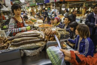 Pasar Tradisional Korea