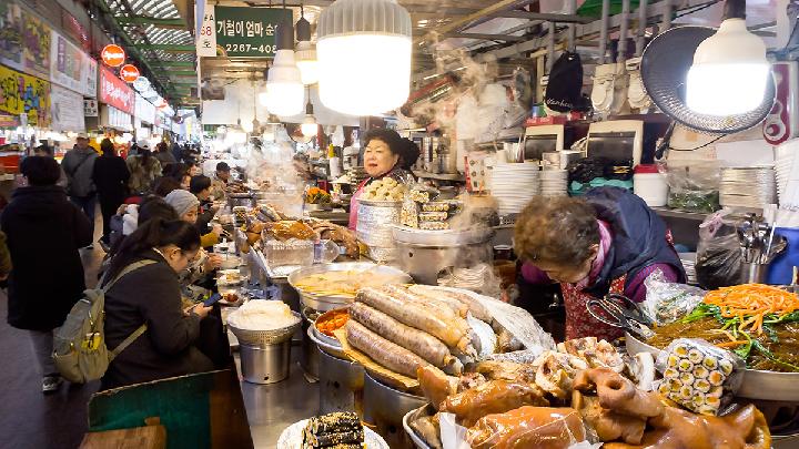 Pasar Tradisional Korea
