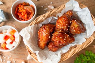 Resep Yangnyeom Chicken Ayam Goreng Tepung Saus Merah Pedas Manis Gurih