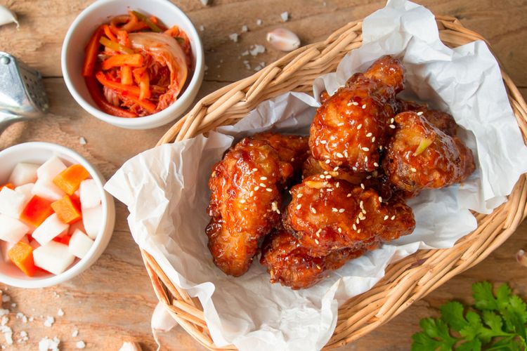 Resep Yangnyeom Chicken Ayam Goreng Tepung Saus Merah Pedas Manis Gurih